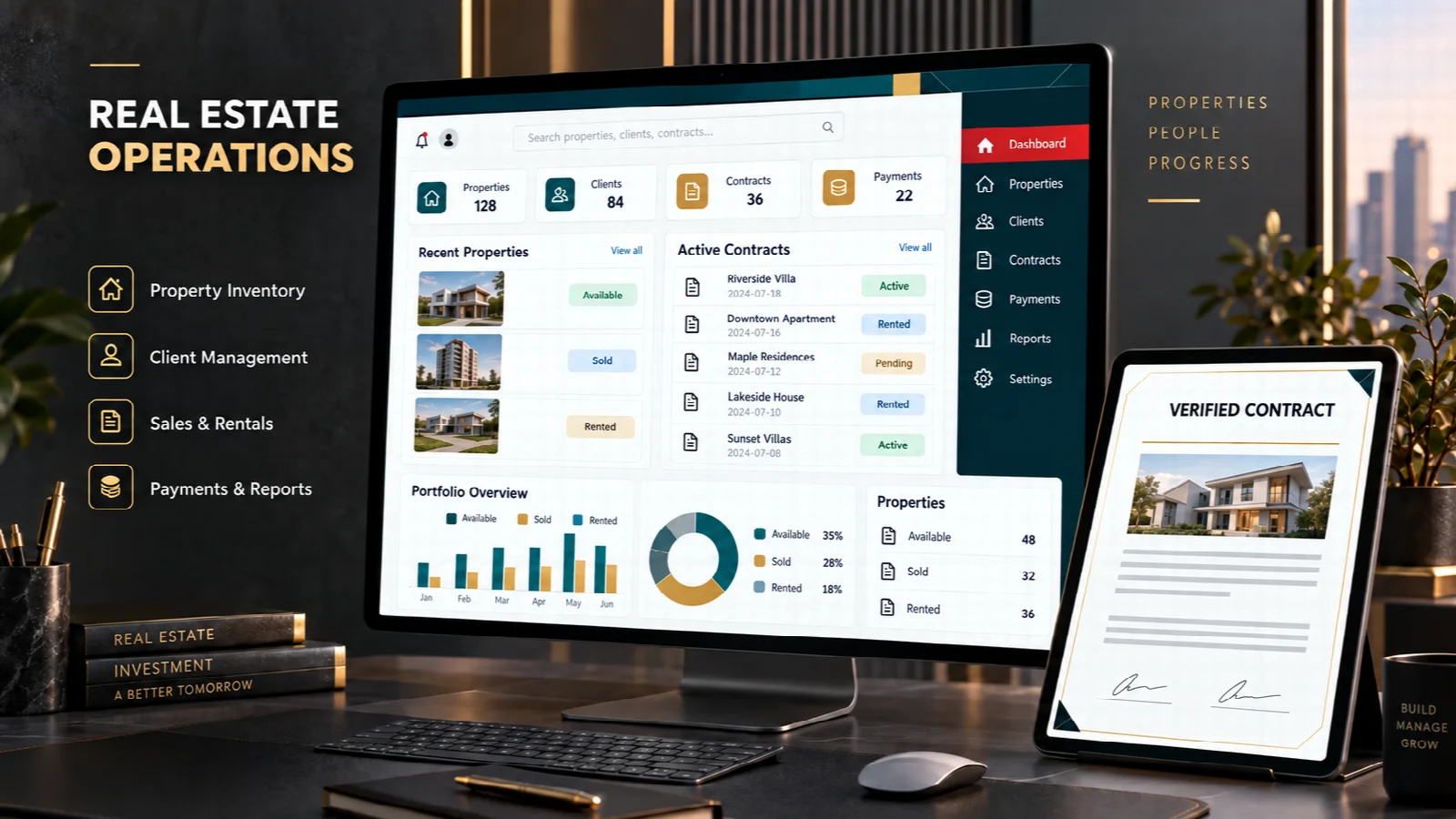 Multi-Office Real Estate Operations Suite
